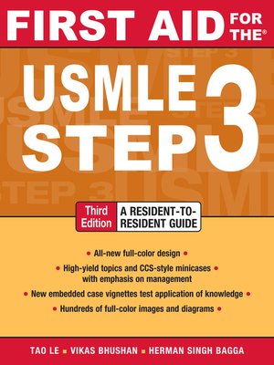 cover image of First Aid for the USMLE Step 3